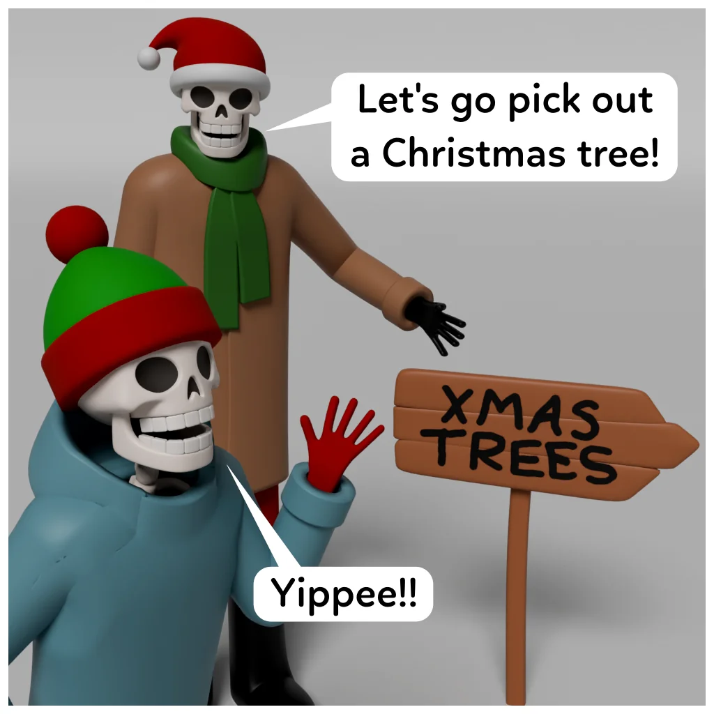 Ordinary Skeletons - A Spooky Kinda Christmas - 1/6