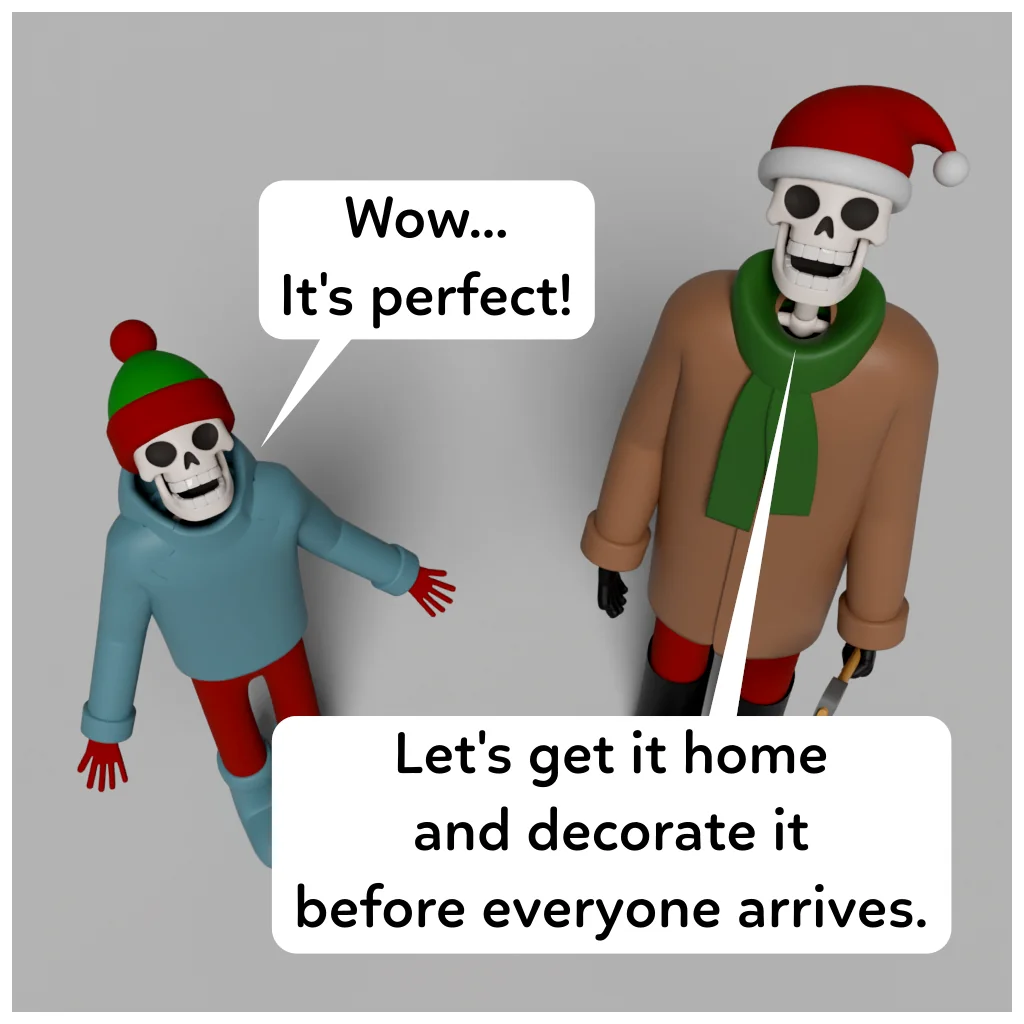 Ordinary Skeletons - A Spooky Kinda Christmas - 4/6