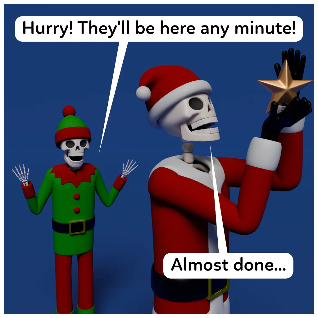 Ordinary Skeletons - A Spooky Kinda Christmas - 5/6