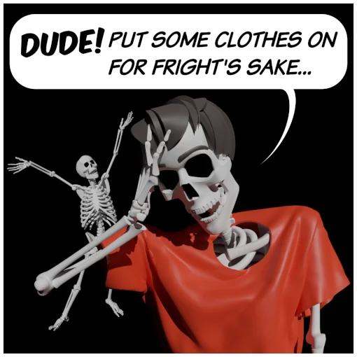 Ordinary Skeletons - A Great Day - 3/4